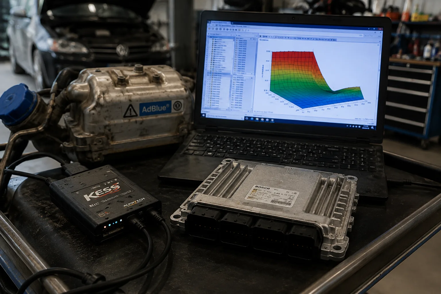AdBlue OFF file service : fichiers ECU sur mesure